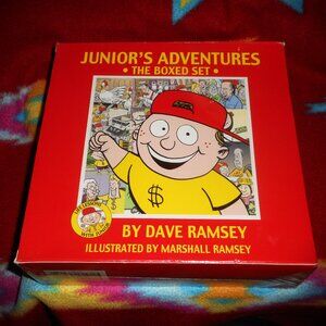 Junior's Adventures The Boxed Set by Dave Ramsey 2005 Hardcover! New! Sealed!